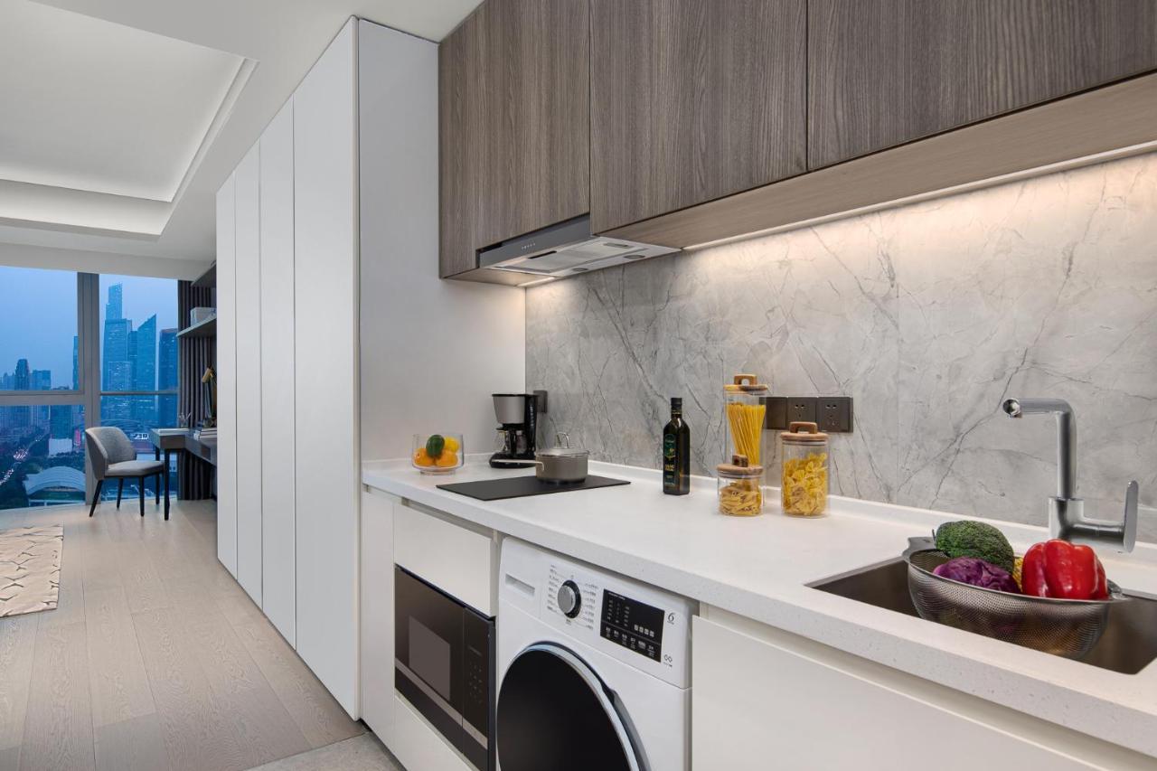 Ascott Icc Guangzhou Leilighet Eksteriør bilde